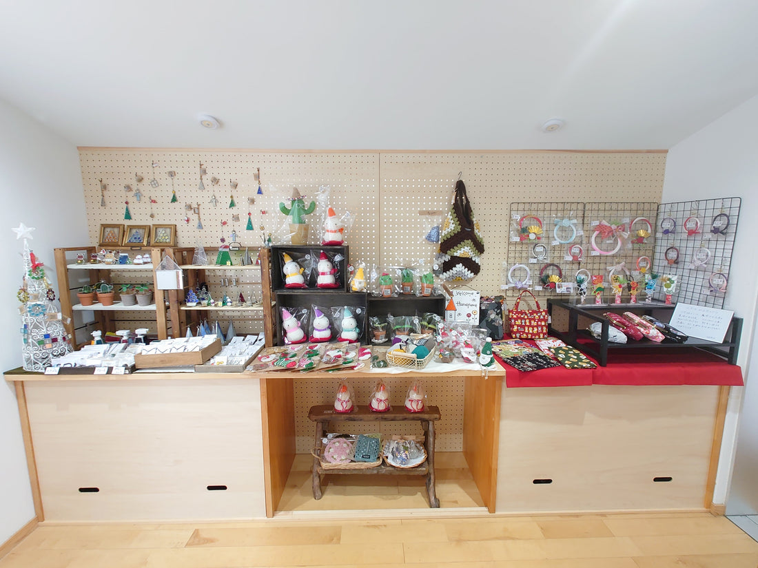 上郡町のhanaテラスレストランで、12月・1月に出会える作家様をご紹介