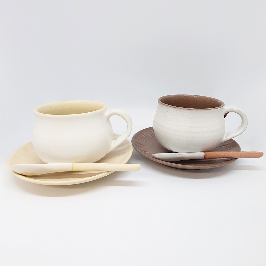 コーヒーカップ　ソーサー　スプーンセット